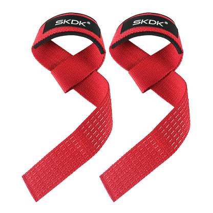 2PC/4PC/3PAIR Weightlifting Straps Anti-Slip Silicone Lifting Wrist Straps Strength Training Deadlifts Crossfit Hand Grips Wrist